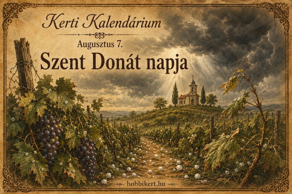 Augusztus 7. Szent Donát napja: mit tehetünk, ha jég veri el a kertet?