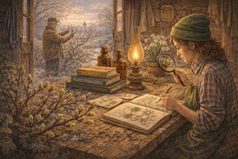 Február 12. Eulália mérlege és Darwin törvénye: mit tanít ma a kert?