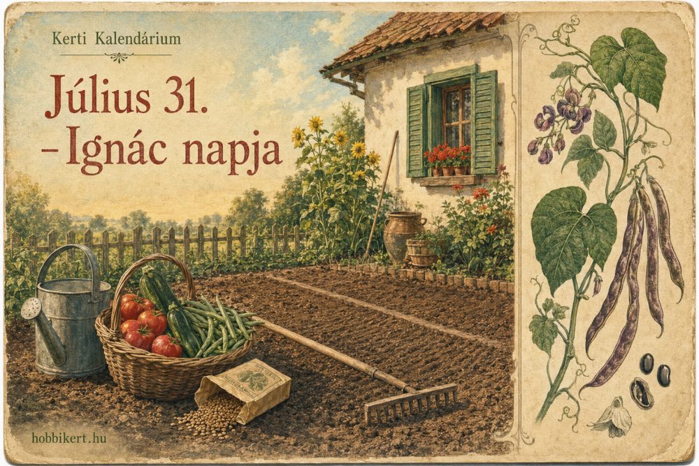 Július 31. Ignác napja: a „bab”, amelyet soha ne kóstolj meg, és a kert második rajtja