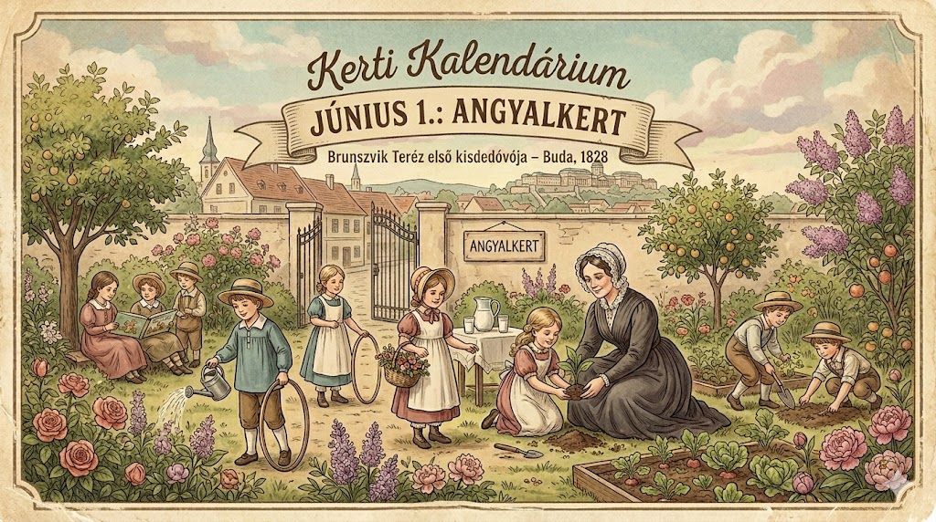 Június 1. Angyalkert, ahol a gyerekeknek először nyílt saját világ