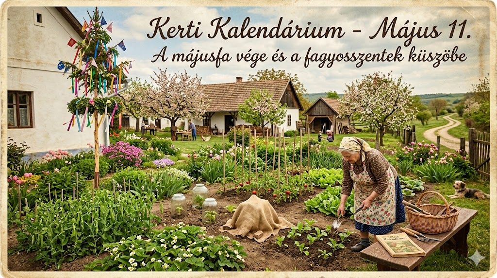Május 11. A májusfa vége és a fagyosszentek küszöbe