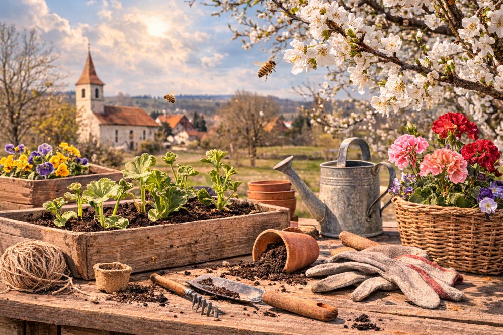 Március 10. Negyven napos jelzés és a beporzók kezdete: mit üzen ma az idő, és mit bír el a virágláda?
