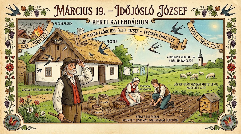 Március 19. – Időjósló József