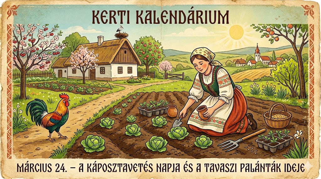 Március 24. A káposztavetés napja és a tavaszi palánták ideje