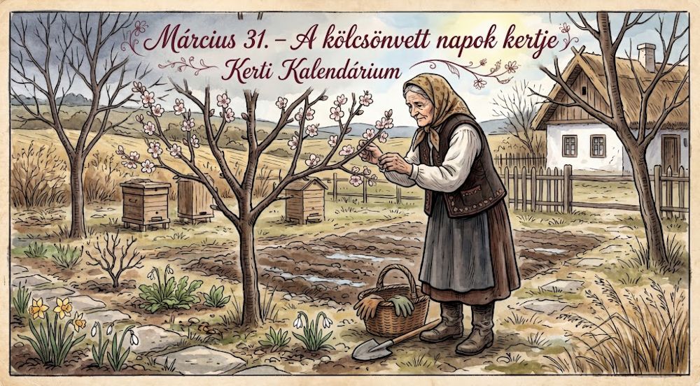 Március 31.  A kölcsönvett napok kertje