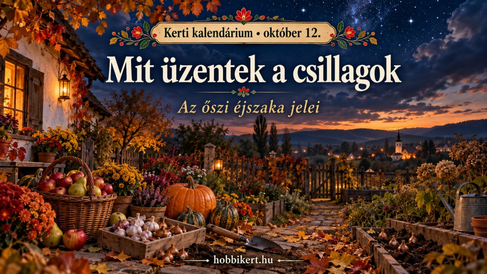 Október 12. Mit üzentek a csillagok az őszi éjszakában?