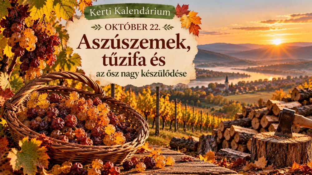 Október 22. Aszúszemek, tűzifa és az ősz nagy készülődése