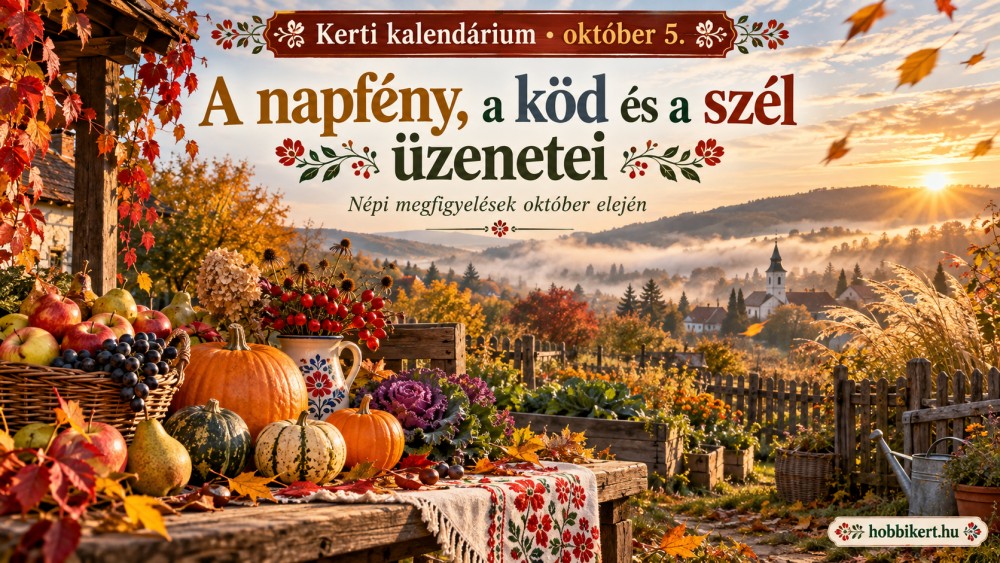 Október 5. A napfény, a köd és a szél üzenetei