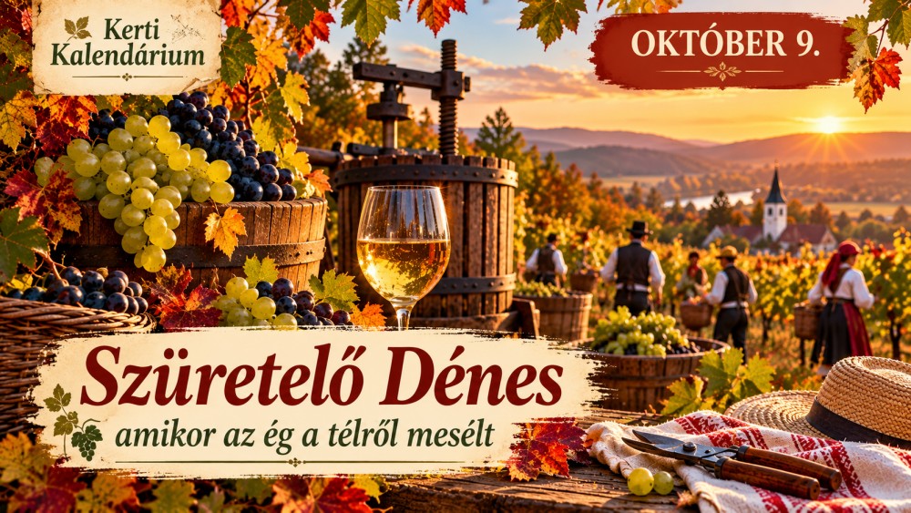 Október 9. Szüretelő Dénes: amikor az ég jelez a télről