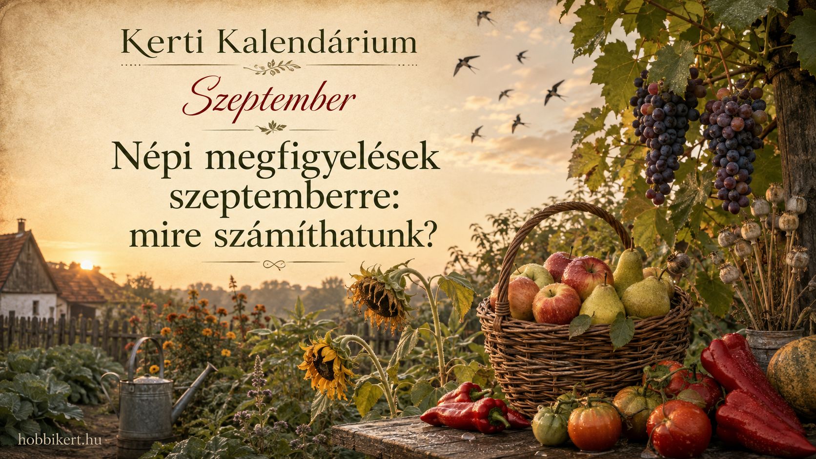 Népi megfigyelések szeptemberre: mire számíthatunk?