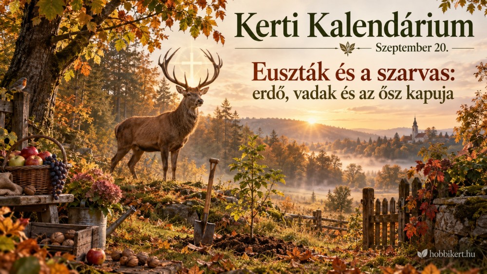 Szeptember 20. Euszták és a szarvas: erdő, vadak és az ősz kapuja