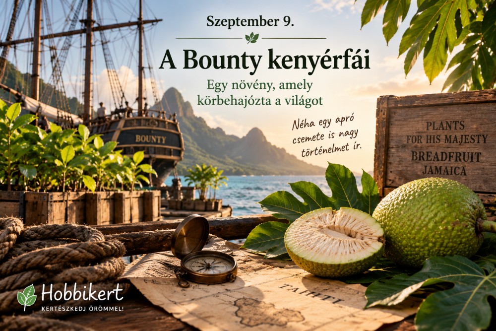 Szeptember 9. A hajó, amelyből úszó kert lett: a Bounty kenyérfái