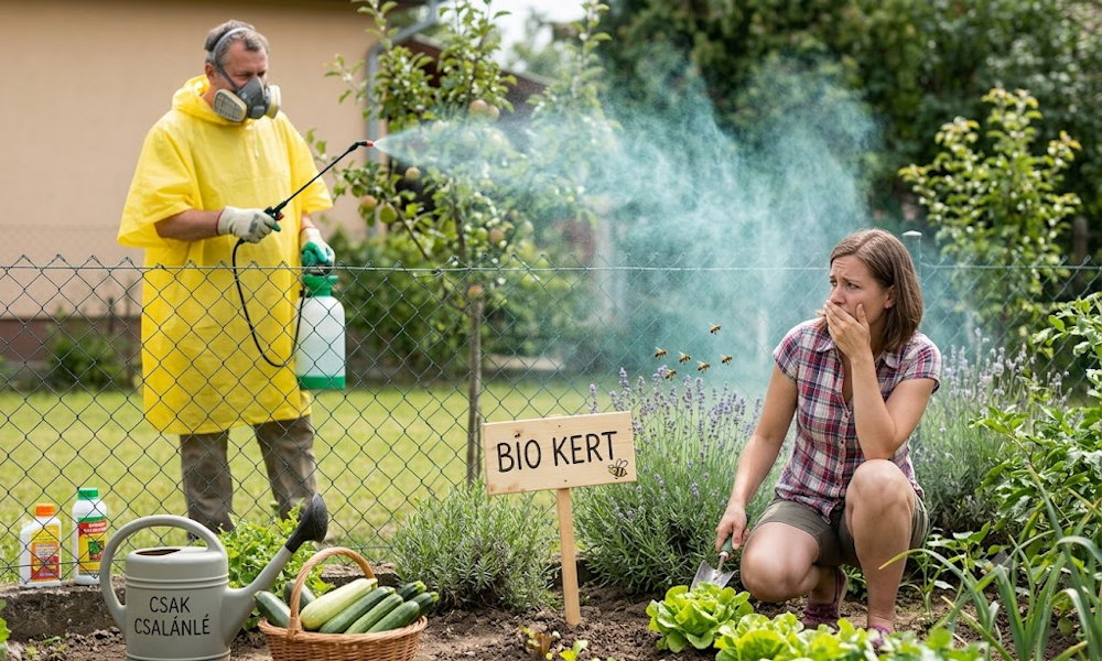 Átfújja a szél a szomszéd permetét? Ezt teheted, ha nem kértél vegyszeres uborkát