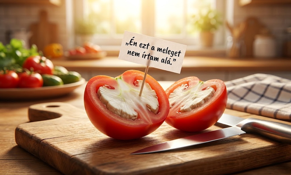 A paradicsom belül fehér és kemény – mitől?