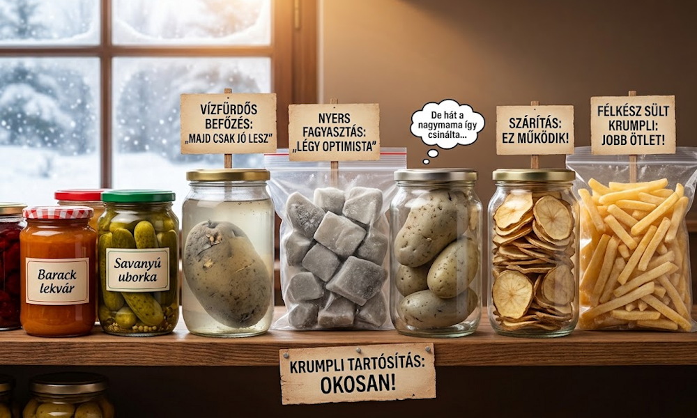 El lehet tenni a krumplit télire? Így tartósíthatod – és ezeket a módszereket inkább felejtsd el