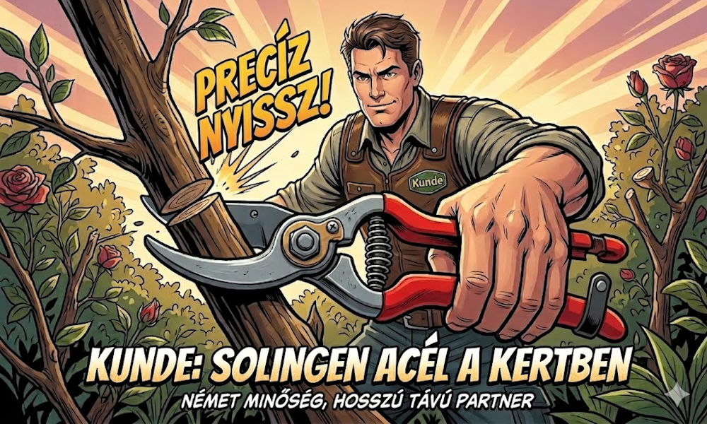 Kunde metszőollók: miért szeretik sokan ezt a német iskolát a kertben?