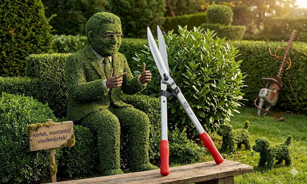 A sövény, ami eddig te nyírtál, most végre viselkedni fog