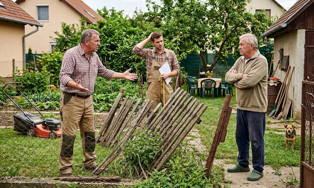 Kerítésjavítás: ki fizeti? Nem mindig az, akire elsőre gondolnál
