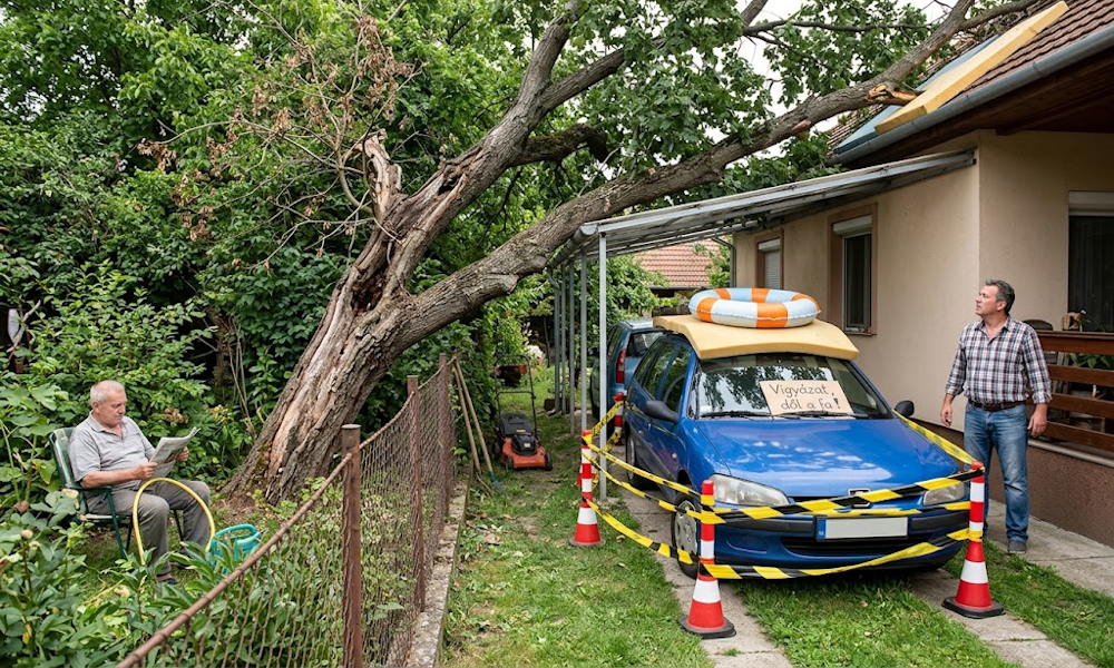 Veszélyes fa a szomszéd telkén – mit tehetsz, mielőtt baj lesz?