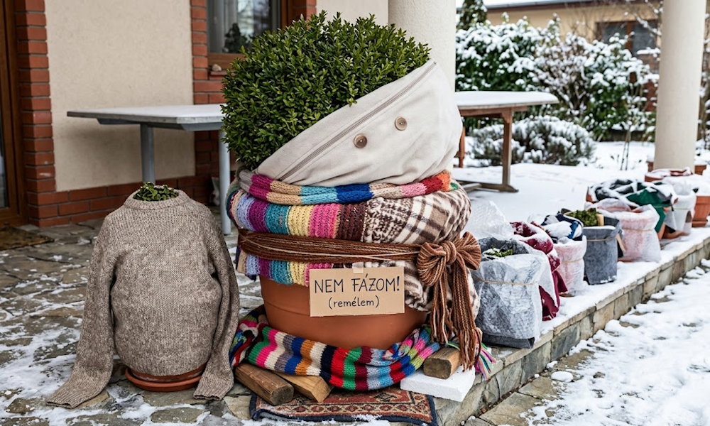 Melyik dézsás növény maradhat kint télen? A cserép fagyvédelme sokszor fontosabb, mint hinnéd