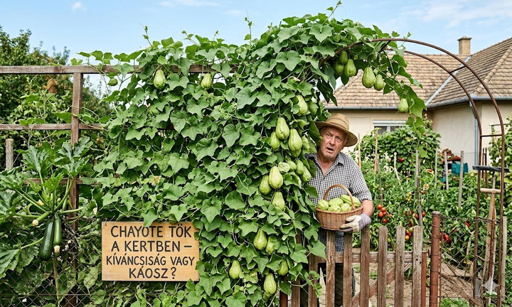 Chayote tök: a különleges zöldség, amit most érdemes kipróbálni a magyar kertekben