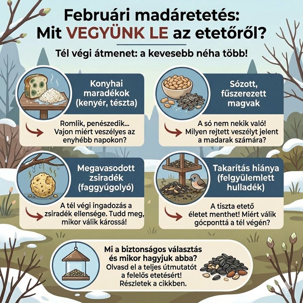Februári madáretetés