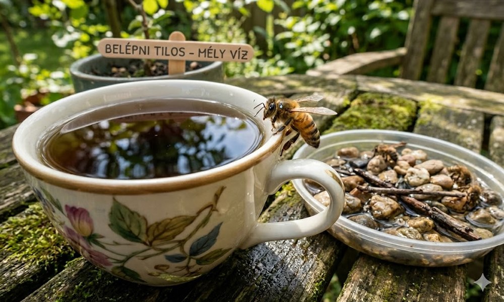 Nem csak etetni kell a méheket: egy jól kialakított itató többet számíthat, mint hinnéd