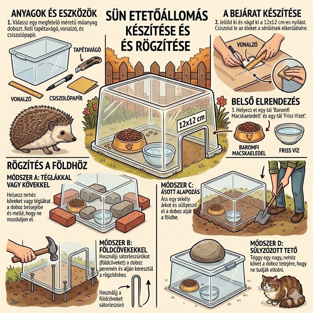 Tejet tettél ki a sünnek?