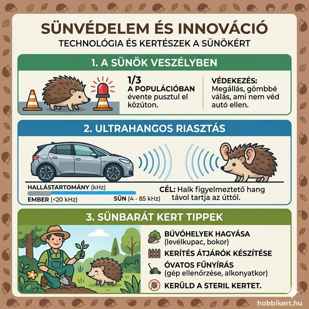 Megmenthetik-e a sünöket az „okos autók”?