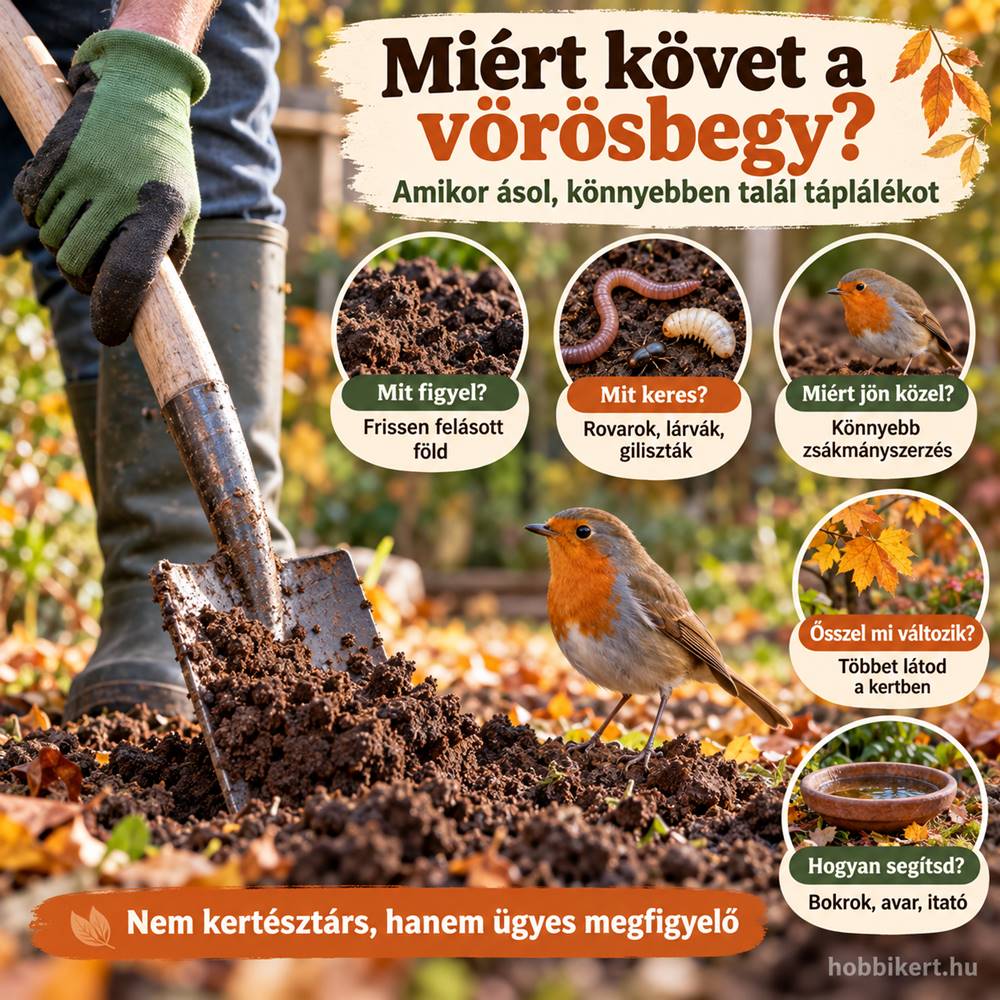 Miért követ a vörösbegy?