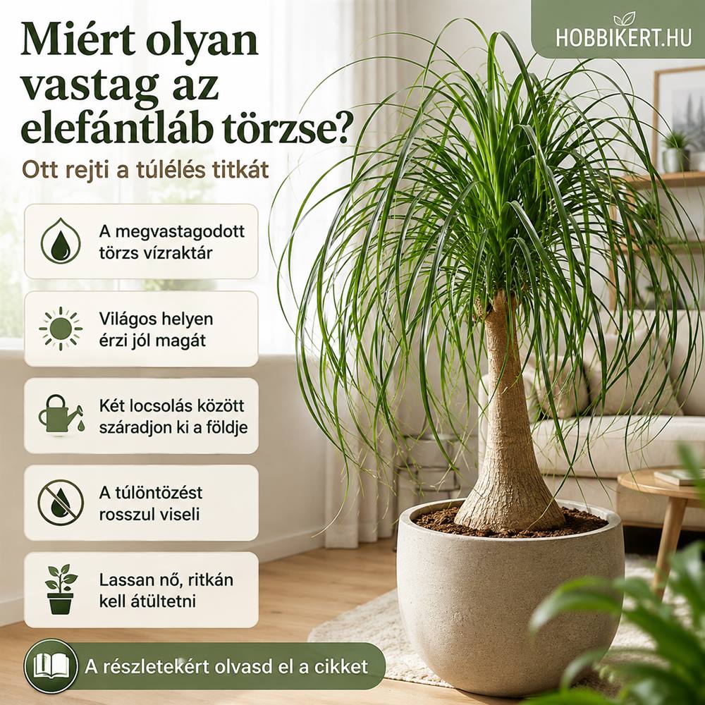 Miért olyan vastag az elefántláb törzse?