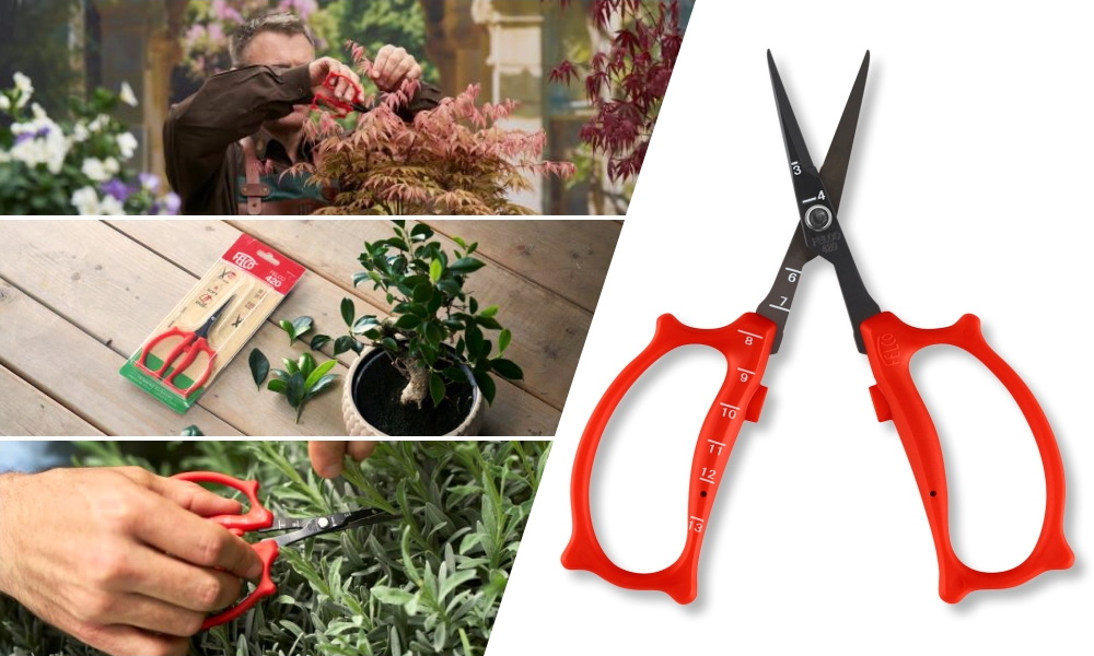 Itt az új FELCO 420 fűszer-, bonsai- és virágolló: jó választás a finom, pontos vágásokat igénylő munkákhoz!