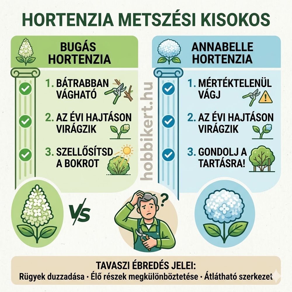 A nagy hortenzia-metszés kisokos