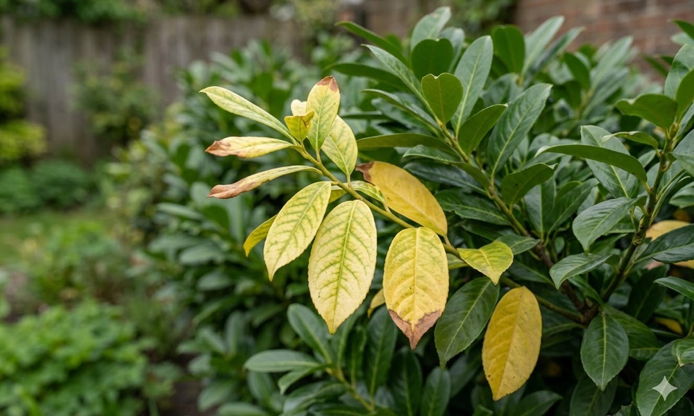 Miért sárgul a babérmeggy? - amikor az örökzöld mégsem marad zöld