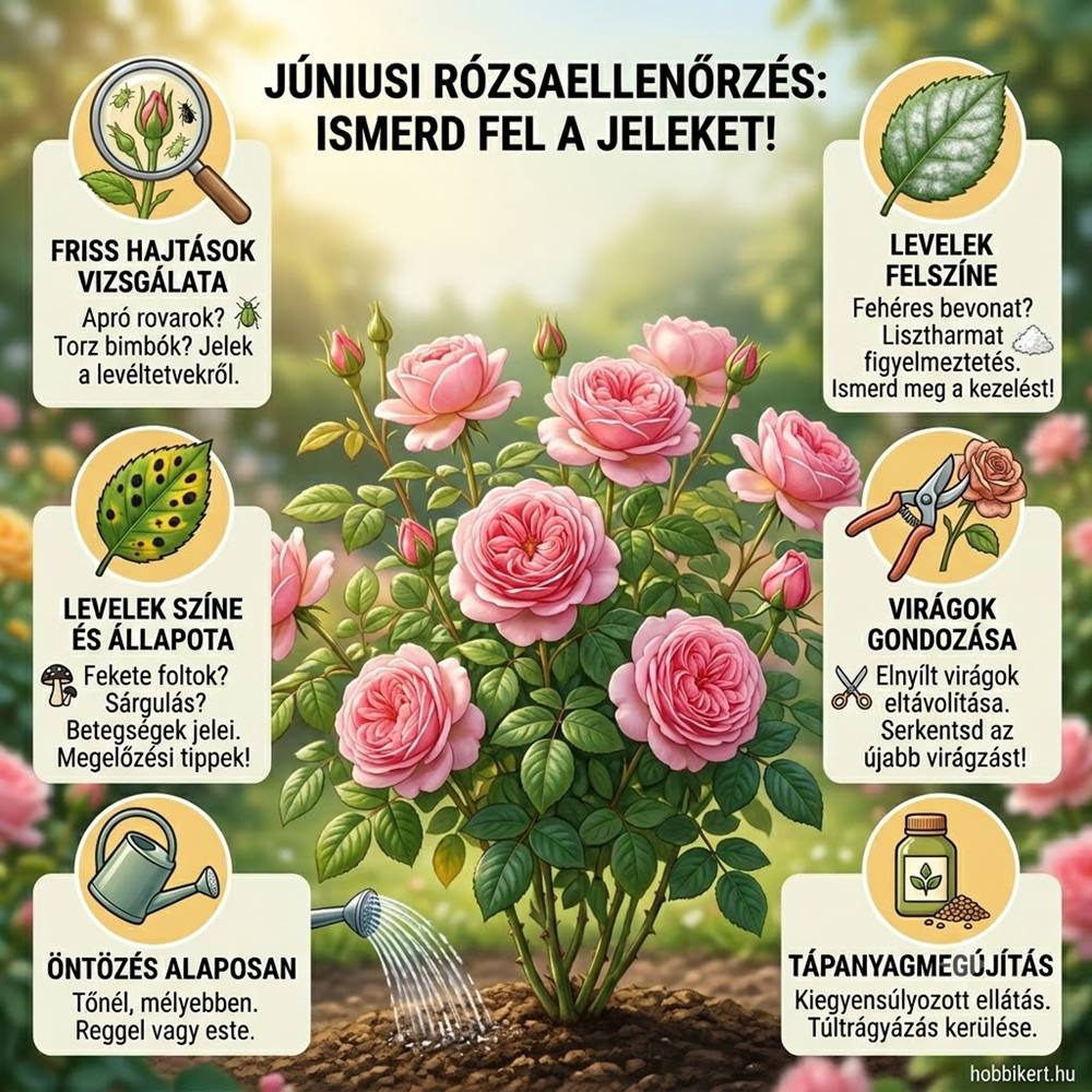 Miért sárgul a rózsa levele?