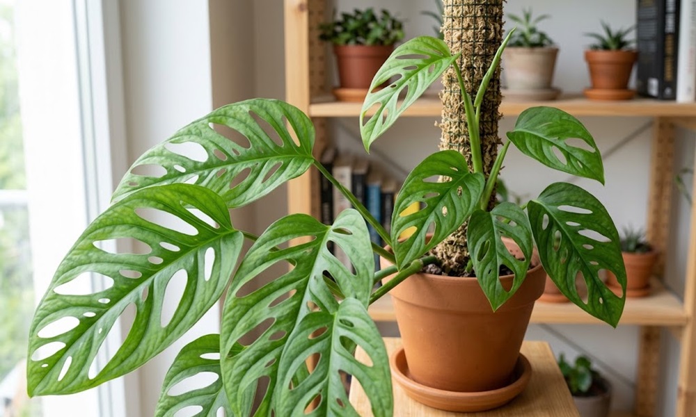 Lyukas levelekkel vetted, de az újak már nem lyukasak? Ezért változik meg a Monstera adansonii