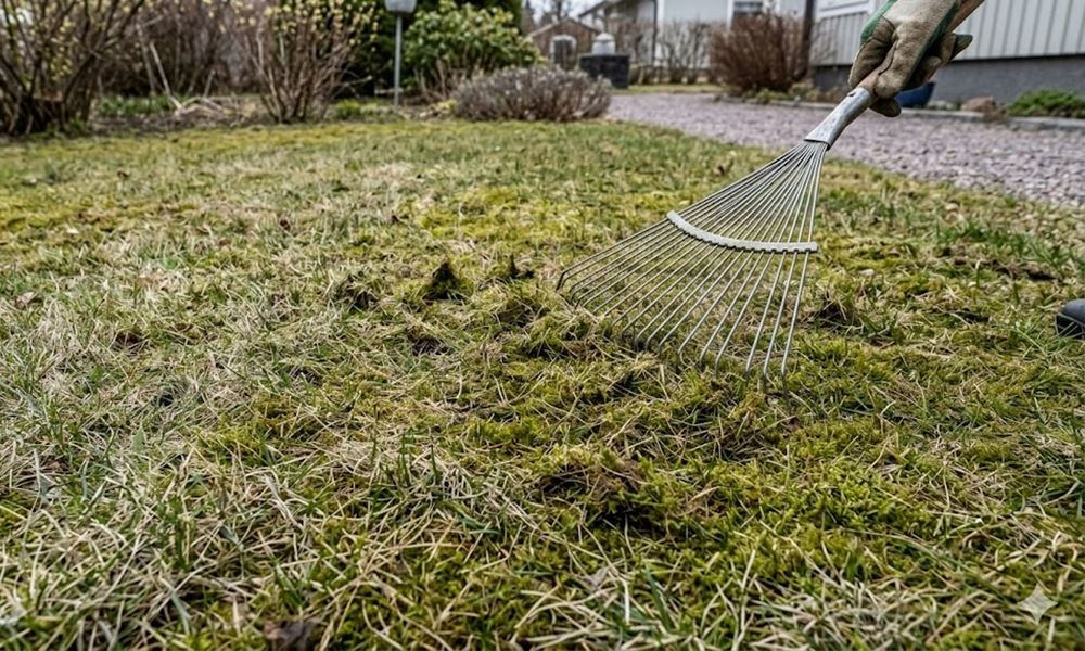 Pázsit ébresztése – most gereblyézzünk vagy még várjunk?