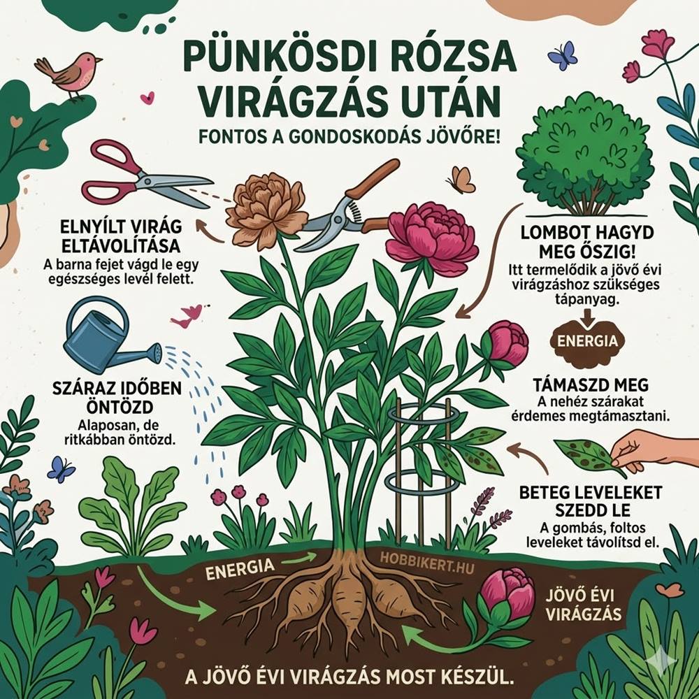 A pünkösdi rózsa elvirágzott