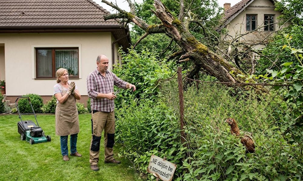 Üresen áll a szomszéd telke, méteres a gaz és dőlnek a fák – tehetsz ellene valamit?