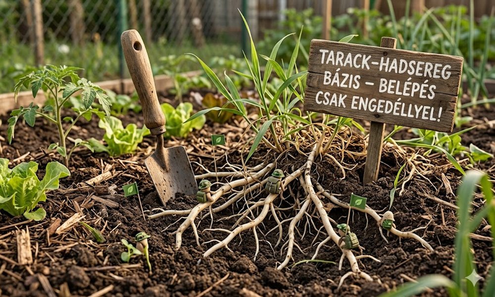 Tarack a kertben? Nem gyom, hanem föld alatti gerillahadsereg – így lehet végre megfékezni
