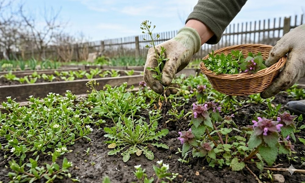 Tavaszi gyomok első hulláma – ellenség a kertben, vagy korai vacsora?