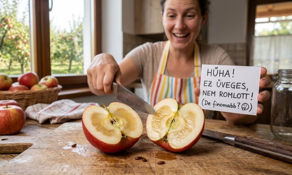 Üveges az alma belseje? Nem biztos, hogy romlott