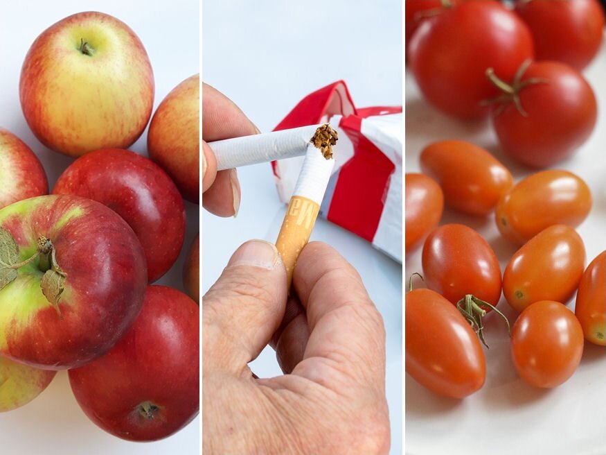 A sok almától és paradicsomtól egészségesebbé válhat az exdohányosok tüdeje?