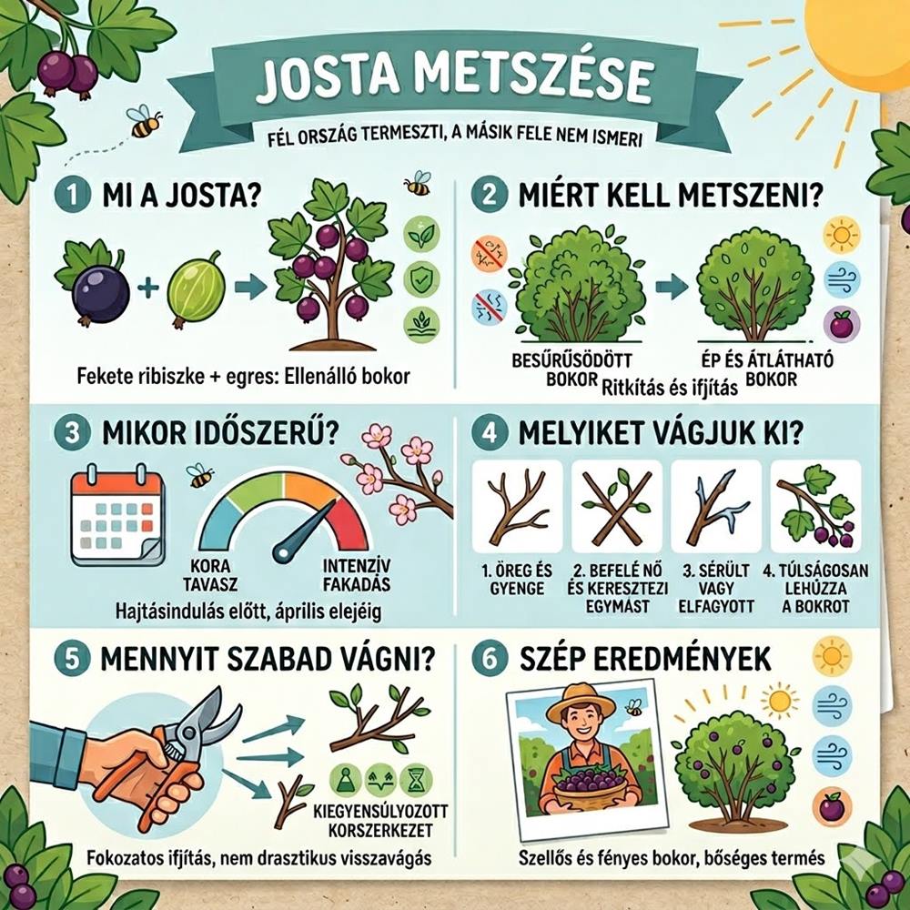 Josta metszése