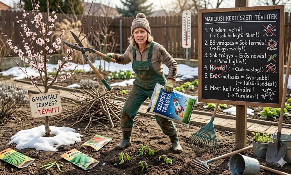 Márciusi kertészeti tévhitek – amit sokan rosszul tudnak