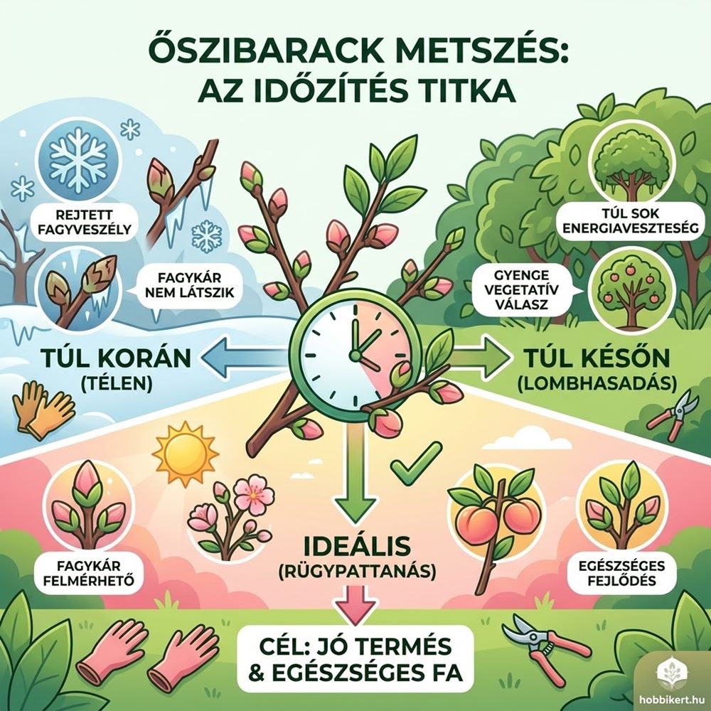 Mikor kell metszeni az őszibarackot?