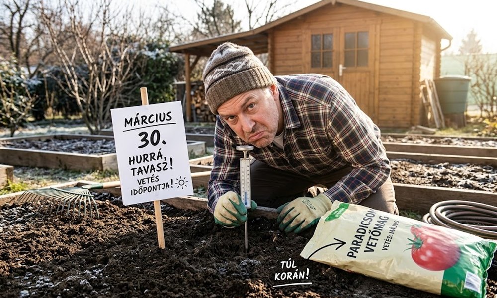 Nem a naptár mondja meg, mikor vess: a talajhőmérő az a kerti eszköz, amin meglepően sok minden múlik
