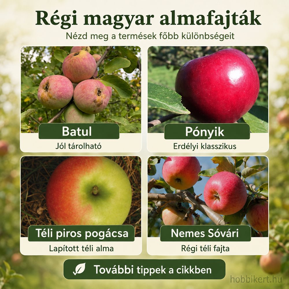 Régi magyar almafajták