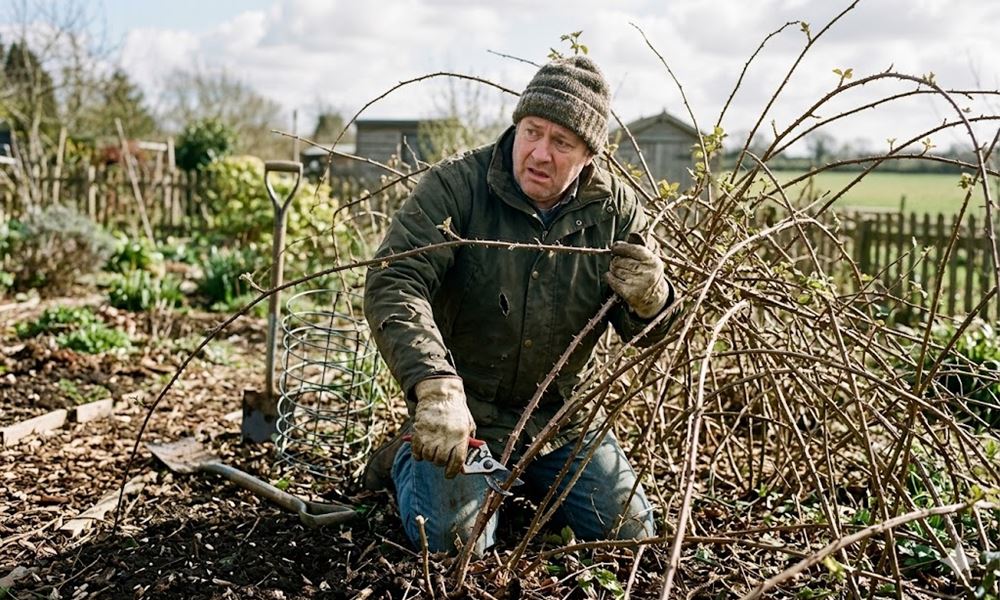 Szeder tavasszal: hogyan legyen belőle bőtermő gyümölcsbokor, ne pedig tüskés határvédelmi rendszer