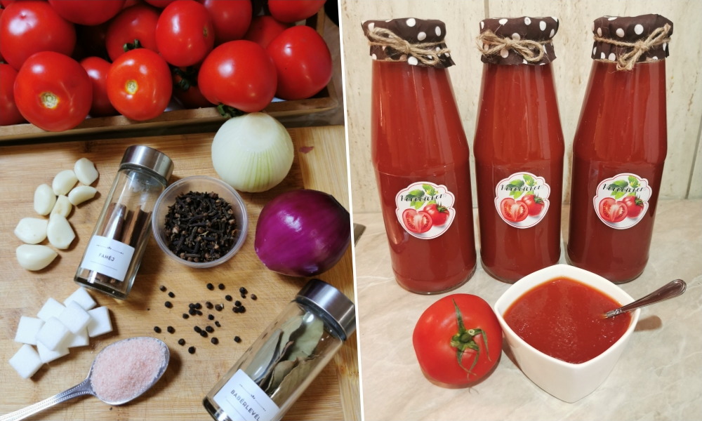 Így készül a házi ketchup tartósítószer nélkül